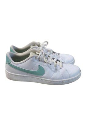 Nike Court Royale White & Mint Green CU9038-104 Training Shoe Women Size 9